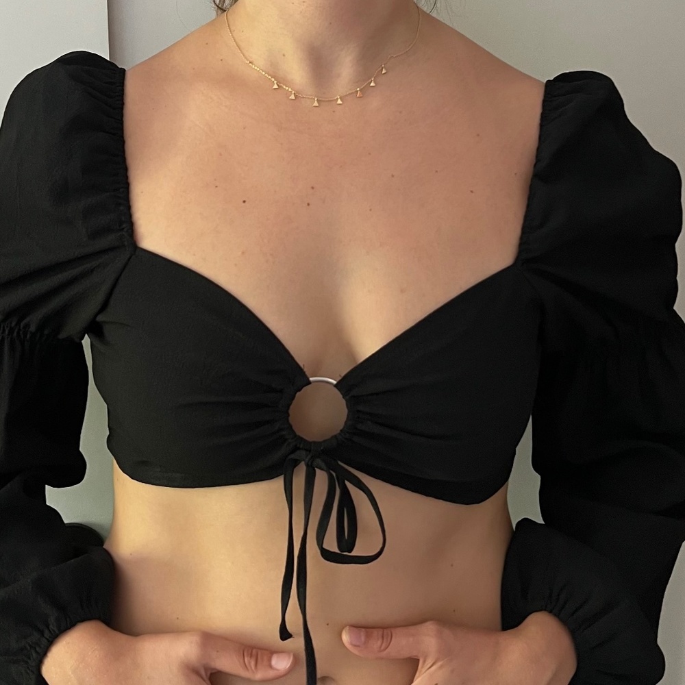 Black Going Out Top